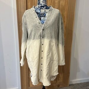 Corduroy Button Up Dress